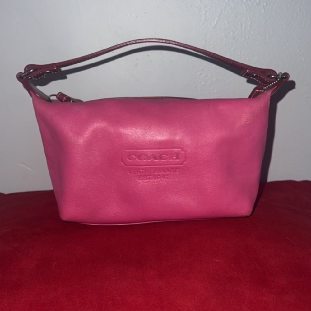 Pink coach bag